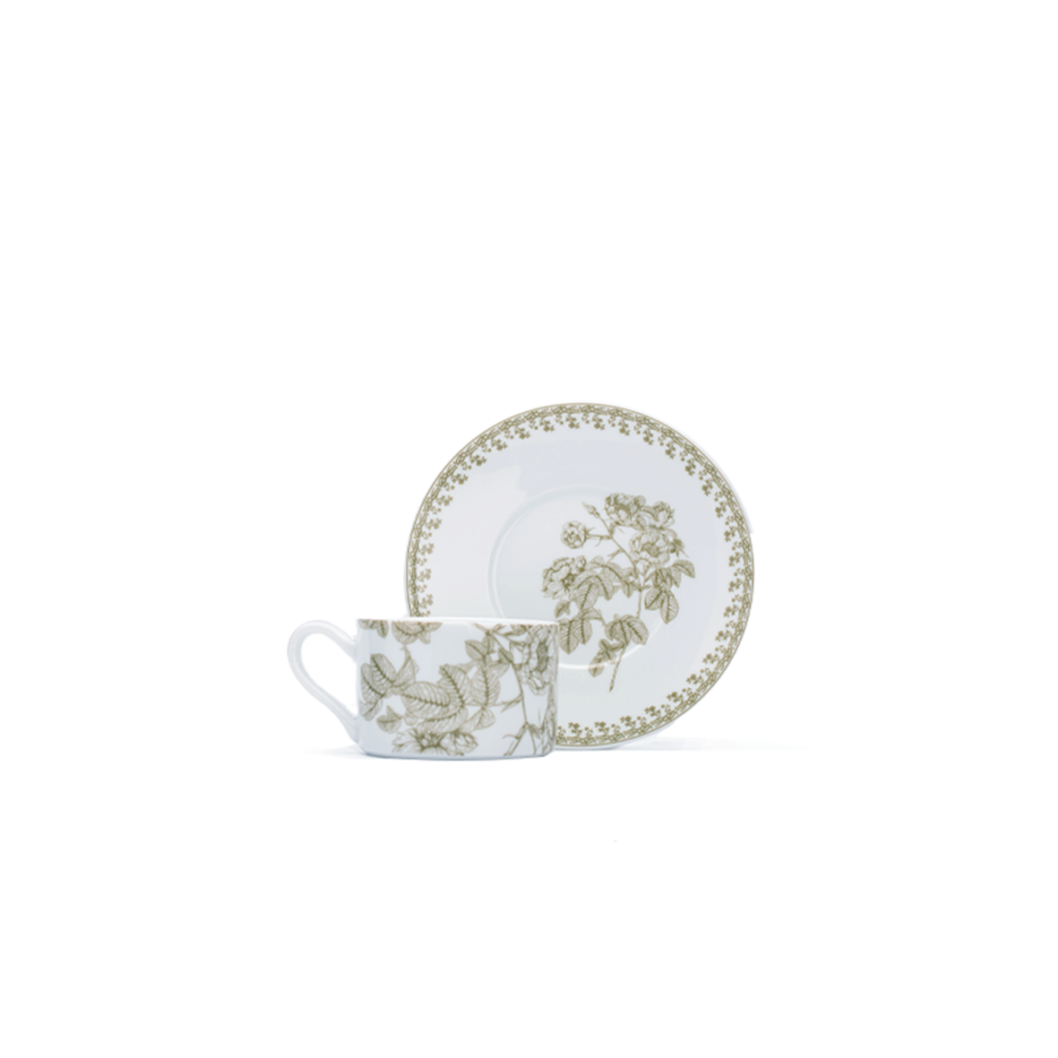 Wild Rose Teacup&Saucer  Spring Awakening